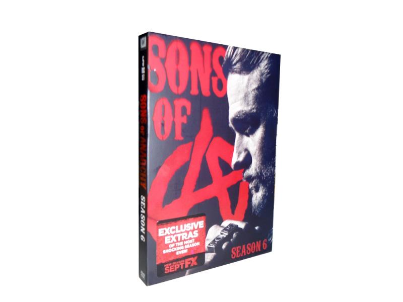 Sons of Anarchy Season 6 DVD Box Set - Click Image to Close